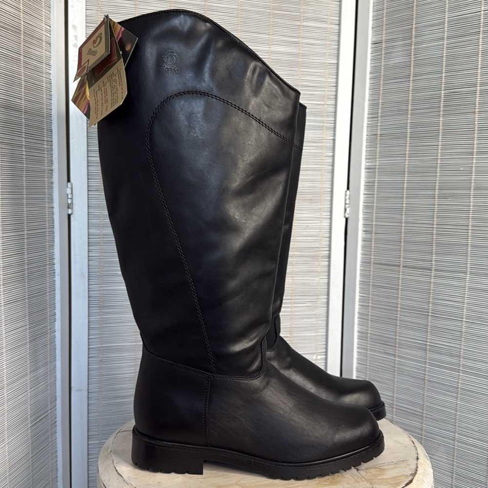 NWT Blondo waterproof Black Knee-High Leather Boots